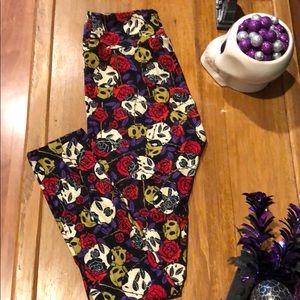 Lularoe OS Halloween never worn leggings